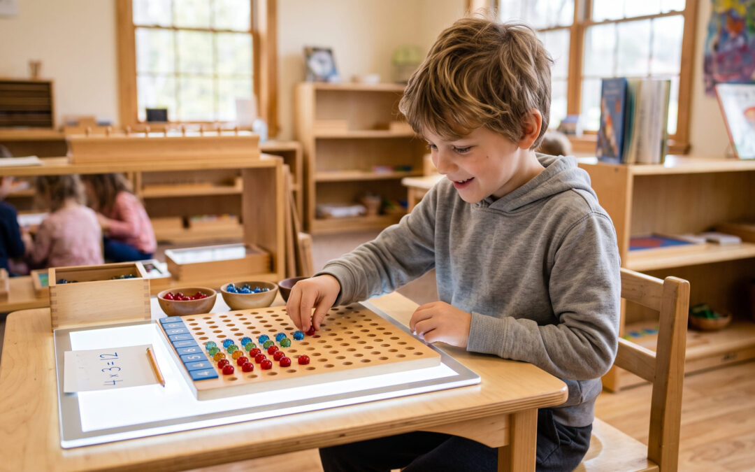Actividades Montessori para niños de 6 a 9 años: ideas para casa y para el aula