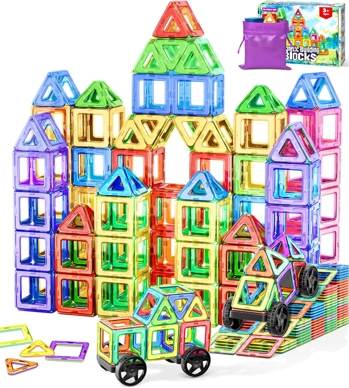 Bloques magnéticos de construcción