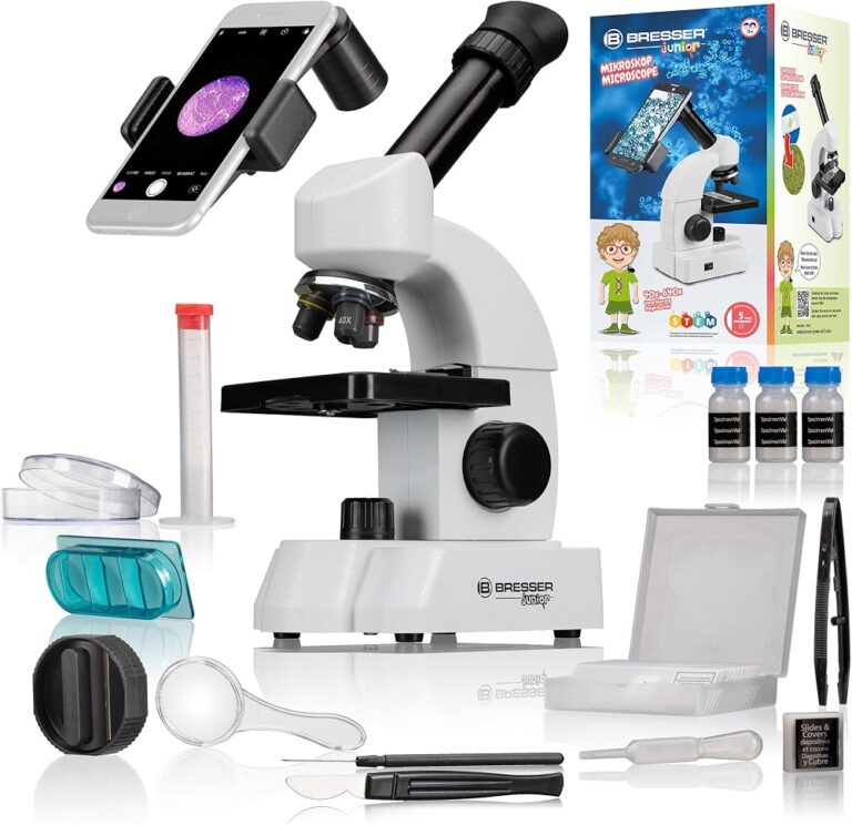 Microscopio Bresser Junior 40x-640x (desde 7 años)