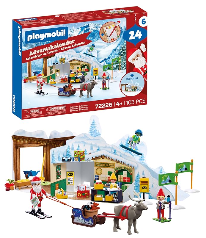 PLAYMOBIL Christmas Calendario de Adviento: En el Polo Norte