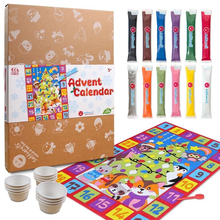 Sabbiarelli Maxi Set Calendario de Adviento de arena de colores (5+)