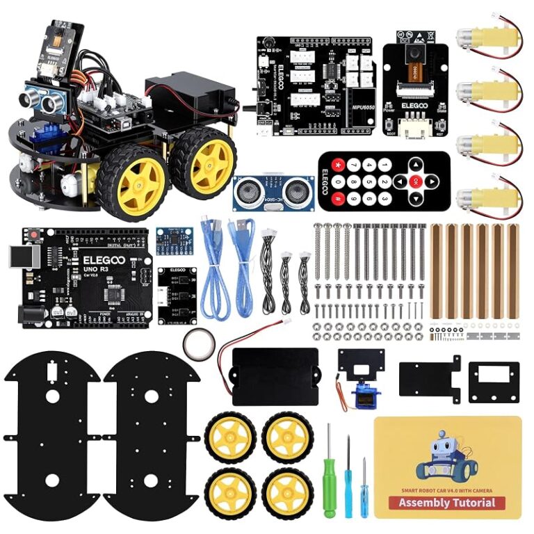 ELEGOO Kit de coche robótico educativo programable