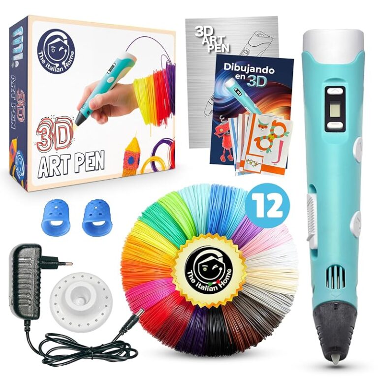 Lápiz 3D con filamentos